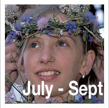 Festivals July through September